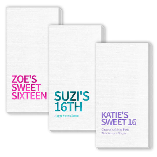 Create Your Own Headline Deville Guest Towels