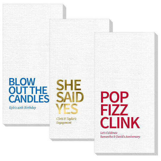 Create Your Own Headline Deville Guest Towels