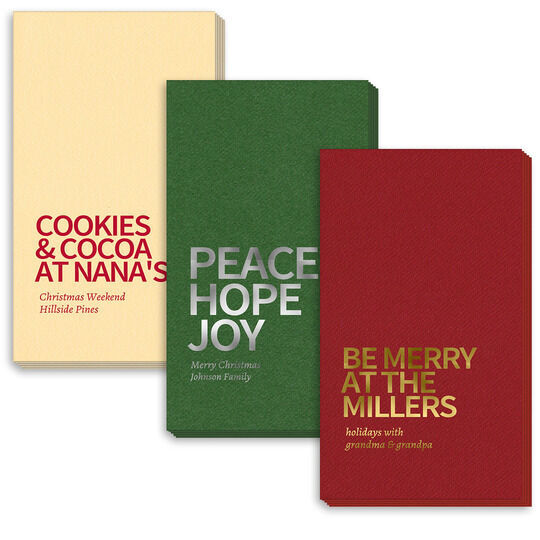 Create Your Own Headline Linen Like Guest Towels