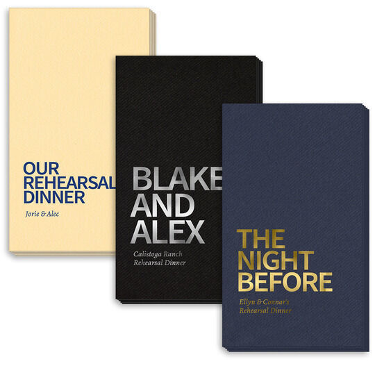 Create Your Own Headline Linen Like Guest Towels