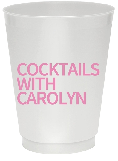 Create Your Own Headline Colored Shatterproof Cups