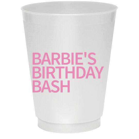 Create Your Own Headline Colored Shatterproof Cups