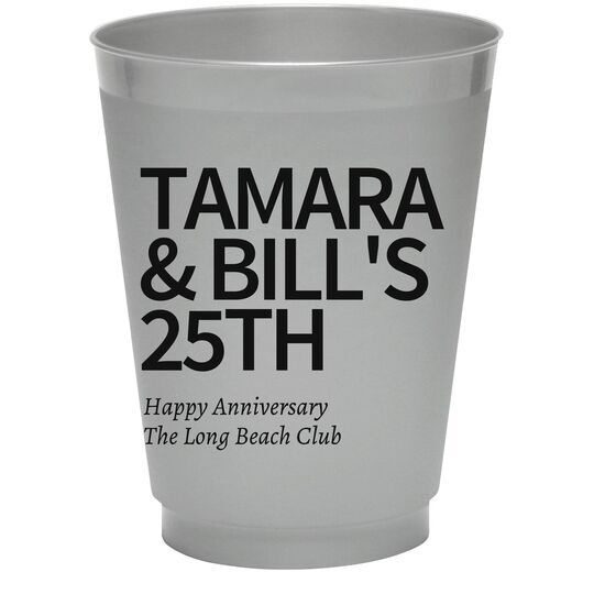 Create Your Own Headline Colored Shatterproof Cups