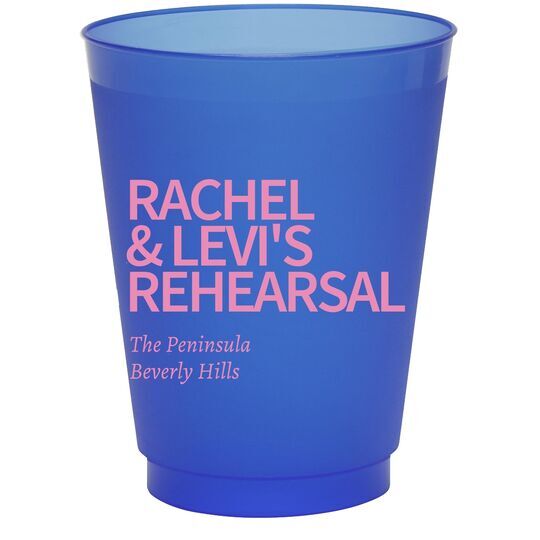 Create Your Own Headline Colored Shatterproof Cups