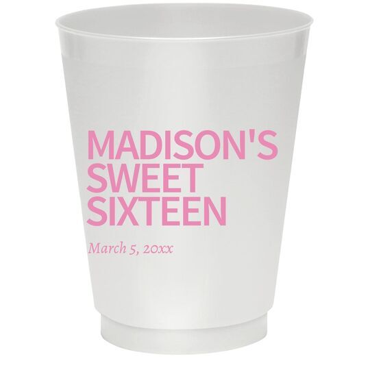 Create Your Own Headline Colored Shatterproof Cups