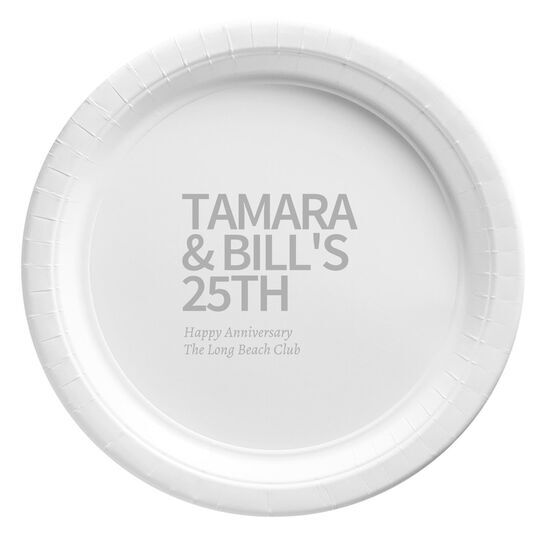 Create Your Own Headline Paper Plates