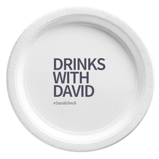 Create Your Own Headline Paper Plates