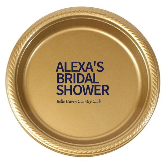 Create Your Own Headline Paper Plates