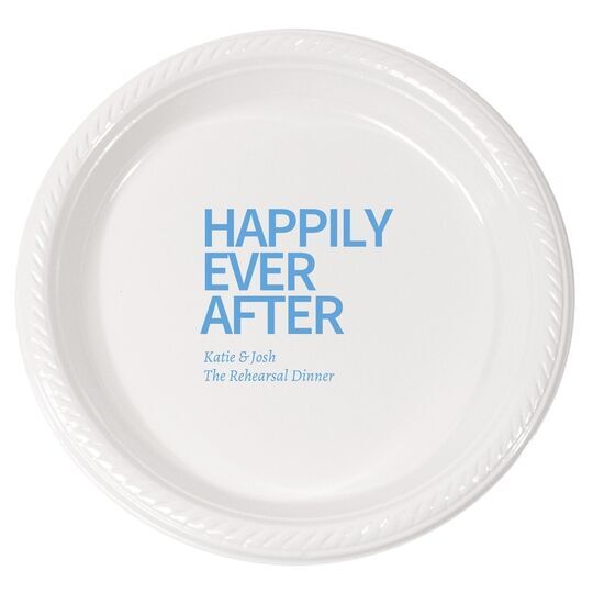 Create Your Own Headline Plastic Plates