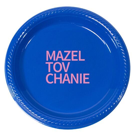 Create Your Own Headline Plastic Plates