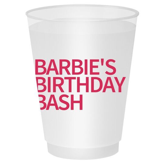 Create Your Own Headline Shatterproof Cups