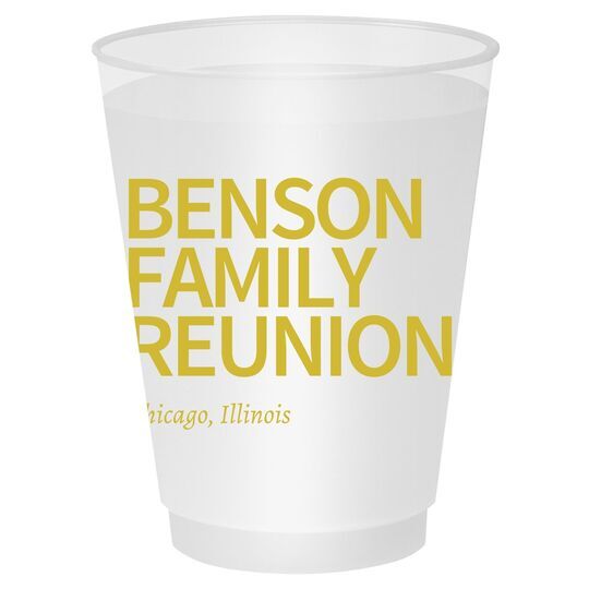 Create Your Own Headline Shatterproof Cups