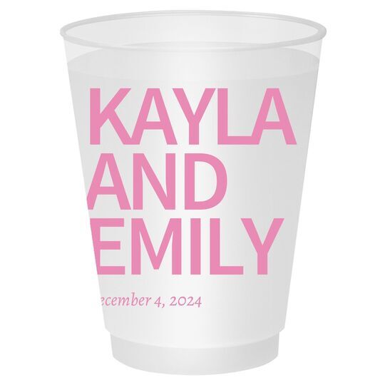 Create Your Own Headline Shatterproof Cups