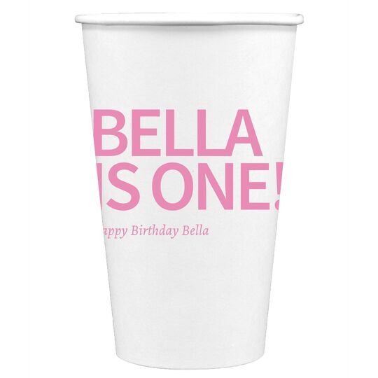 Create Your Own Headline Paper Coffee Cups