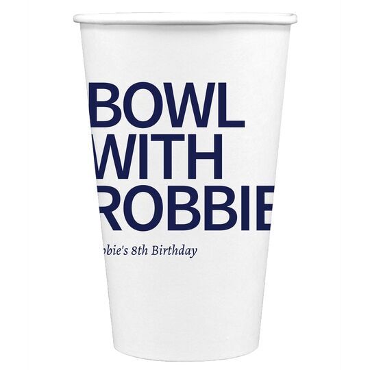 Create Your Own Headline Paper Coffee Cups