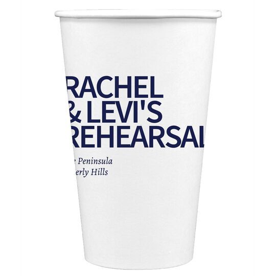 Create Your Own Headline Paper Coffee Cups