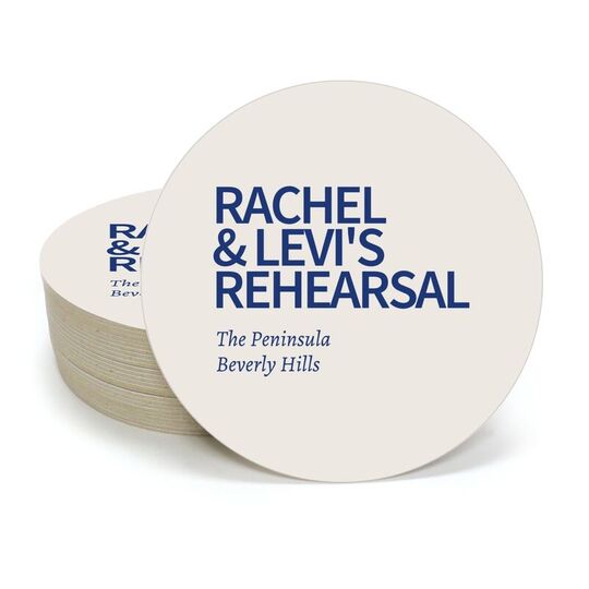 Create Your Own Headline Round Coasters