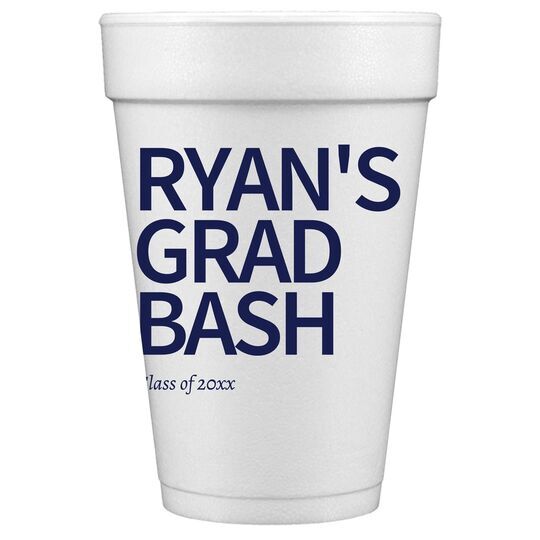 Create Your Own Headline Styrofoam Cups