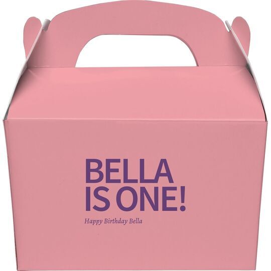 Create Your Own Headline Gable Favor Boxes