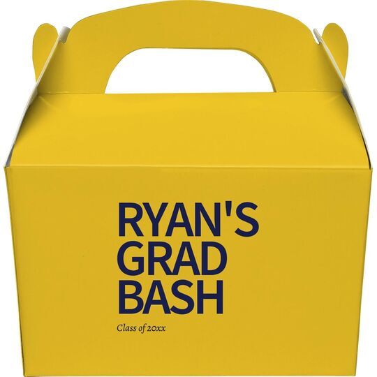 Create Your Own Headline Gable Favor Boxes