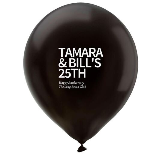 Create Your Own Headline Latex Balloons