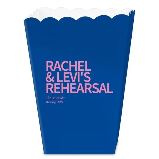 Create Your Own Headline Mini Popcorn Boxes