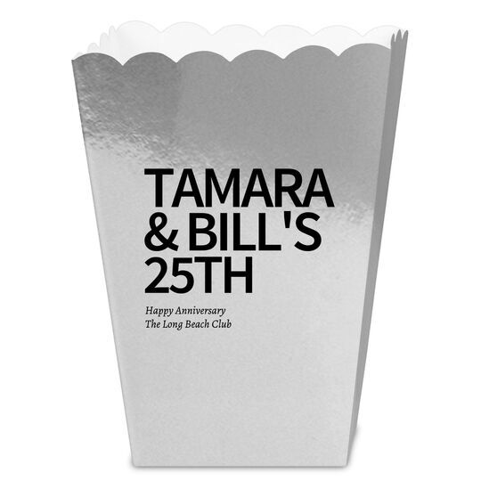 Create Your Own Headline Mini Popcorn Boxes