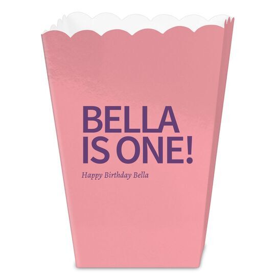 Create Your Own Headline Mini Popcorn Boxes