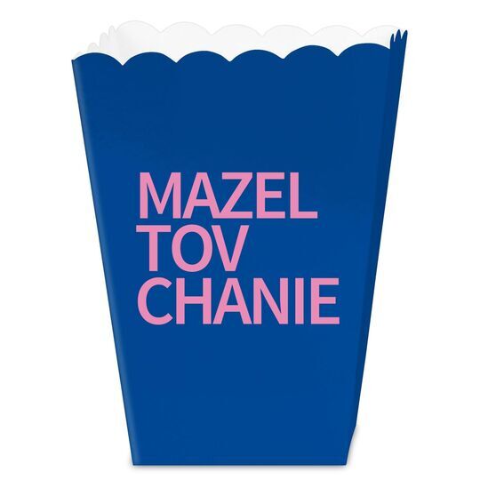 Create Your Own Headline Mini Popcorn Boxes