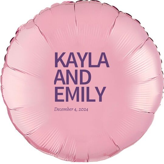 Create Your Own Headline Mylar Balloons