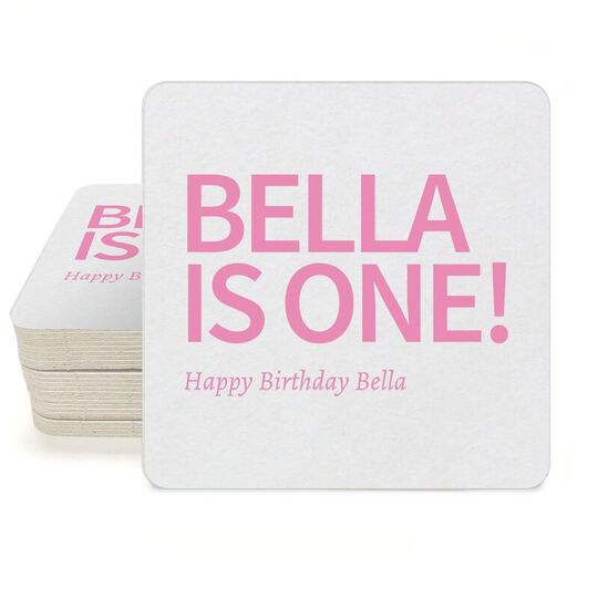 Create Your Own Headline Square Coasters