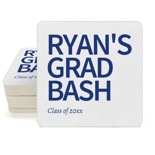 Create Your Own Headline Square Coasters