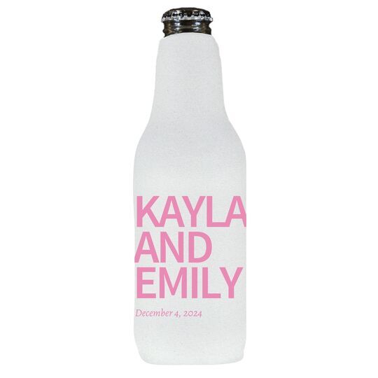 Create Your Own Headline Bottle Huggers