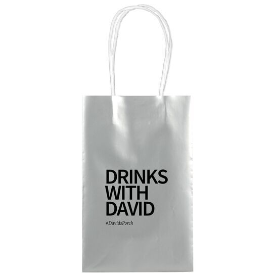 Create Your Own Headline Medium Twisted Handled Bags