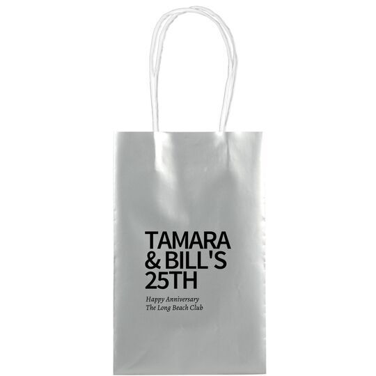 Create Your Own Headline Medium Twisted Handled Bags