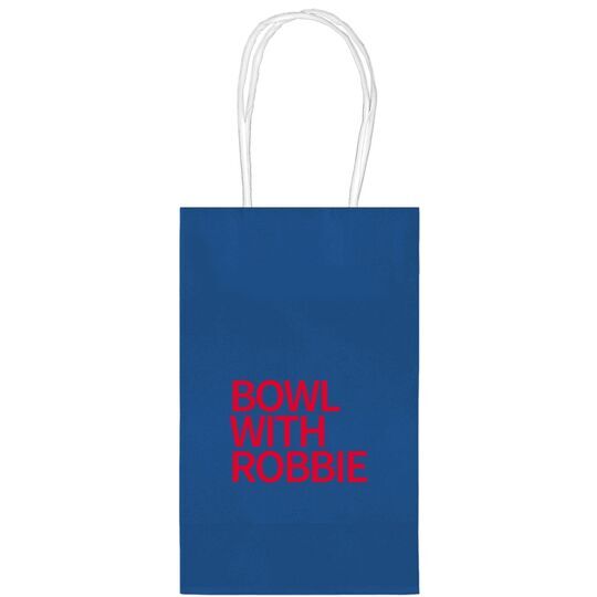 Create Your Own Headline Medium Twisted Handled Bags