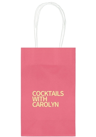 Create Your Own Headline Medium Twisted Handled Bags