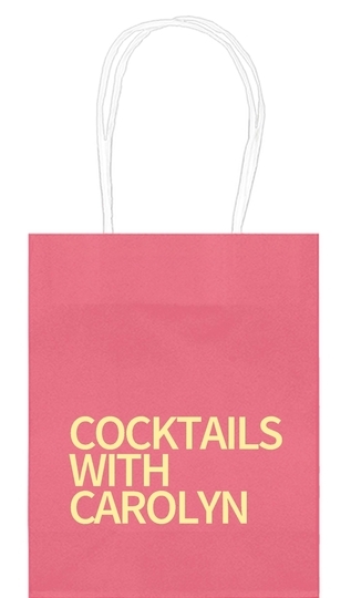 Create Your Own Headline Mini Twisted Handled Bags