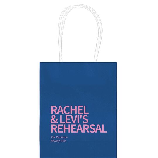 Create Your Own Headline Mini Twisted Handled Bags