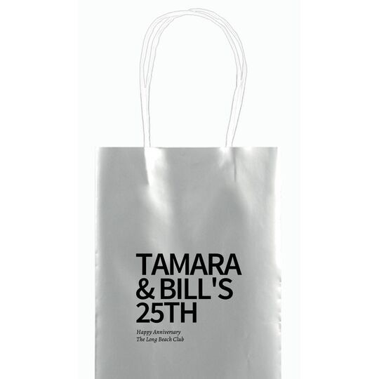 Create Your Own Headline Mini Twisted Handled Bags