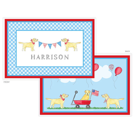 Summer Parade Laminated Placemat