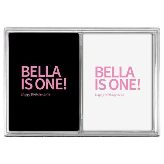 Create Your Own Headline Double Deck Playing Cards