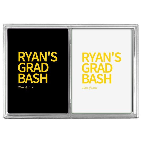 Create Your Own Headline Double Deck Playing Cards