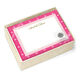 Hot Pink Border Flat Note Cards Image 4 of 4