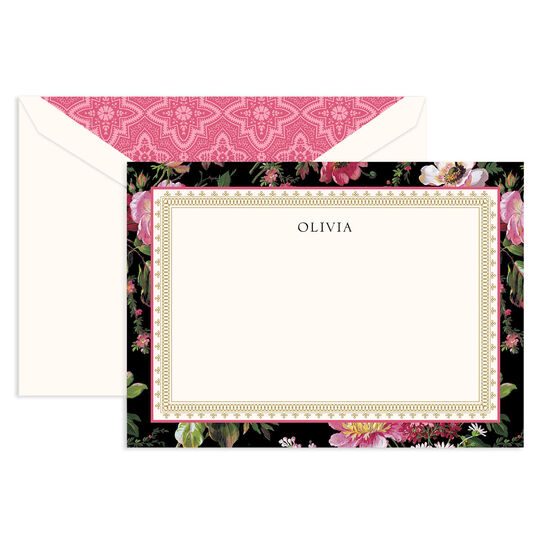 Noire Flat Note Cards