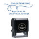 Swirl Address Rectangular Self-Inking Stamp Image 1 of 3