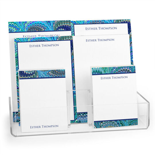 Italian Marble Notepad Set