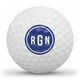 Block Monogram Golf Balls Image 1 of 2