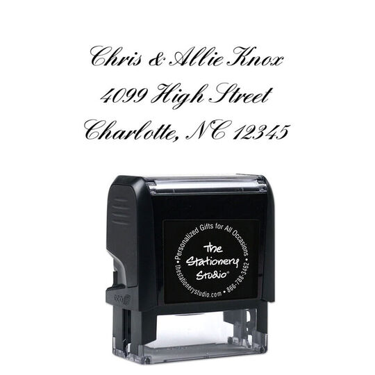 Pick Your Typestyle Rectangular Self-Inking Stamp
