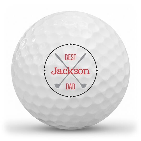 Best Dad Ever Golf Balls